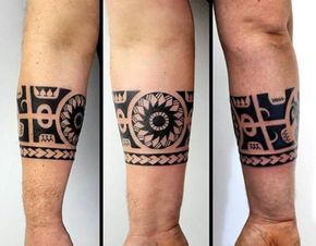 Armband Mens Hawaiian Tribal Forearm Tattoo Ideas Armband Mens Hawaiian Tribal Forearm Tattoo Ideas