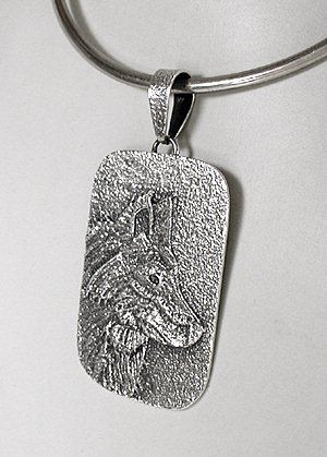 Authentic Native American Tufa Cast Sterling Silver Wolf Pendant And Buckle Set By Navajo Monty Claw Wolves Pendants - Native American Wolf Pendant Authentic Native American Tufa Cast Sterling Silver Wolf Pendant And Buckle Set By Navajo Monty Claw Wolves Pendants - Native American Wolf Pendant