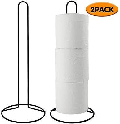 Com Topsky Toilet Paper Holder Free Standing Tissue Roll Storage For Bathroom A Com Topsky Toilet Paper Holder, Bathroom Toilet Tissue Paper Roll Storage Holder Stand