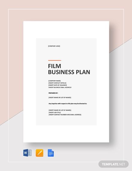 film sample business plan film sample business plan