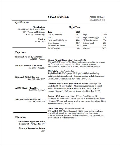 sample resumes airline pilot resume examples mlumahbu professional - sample pilot resume sample resumes airline pilot resume examples mlumahbu professional - sample pilot resume