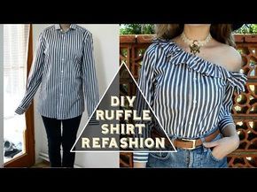 Cómo De Camisa Con Blusa Transformar Hombre En Una Hombro vmIYbf6g7y