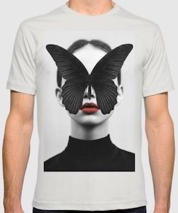 Butterfly Face T Shirt Mustgetshirt Butterfly Face T Shirt Butterfly