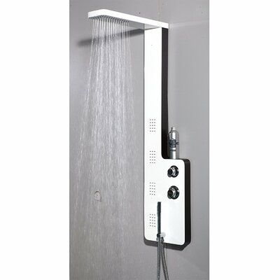 Dyconn Faucet Guitar Diverter Fixed Head Shower Panel Shower Panels Shower Tower Panel Modern Shower
