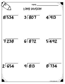 worksheet long division year 5 schematic and wiring diagram
