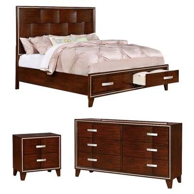 Gracie Oaks Mapes Queen Sleigh 4 Piece Bedroom Set Wayfair Bedroom Set Sleigh Bedroom Set Bedroom Sets