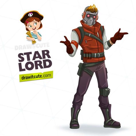 How to draw Star-Lord | Step-by-step guide by drawitcute on DeviantArt