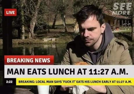 Funny Breaking News Meme