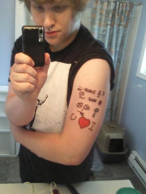 this guy got a tattoo of charlie u0027s this guy got a tattoo of charlie u0027s