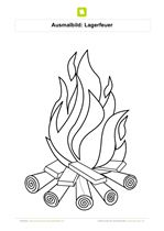 Ausmalbild Lagerfeuer Ausmalen Ausmalbilder Kostenlose Ausmalbilder