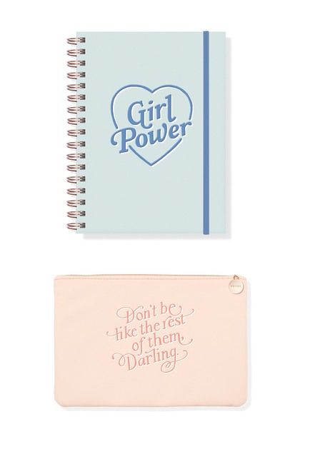 Fringe Studio Multi Girl Power Journal Pouch Set Girl Power