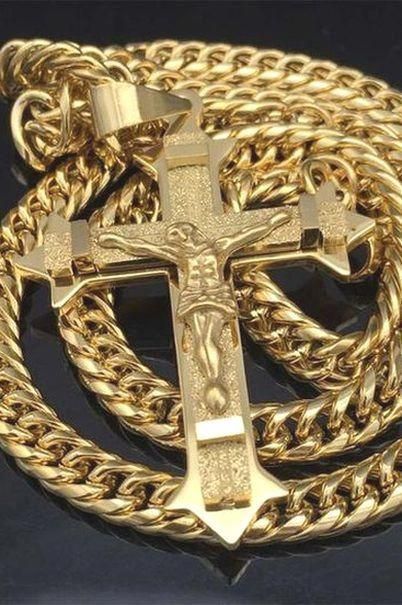 Big Cross Pendant Necklace 28 99 Cross Jewelry Cross Pendant Necklace Clean Gold Jewelry