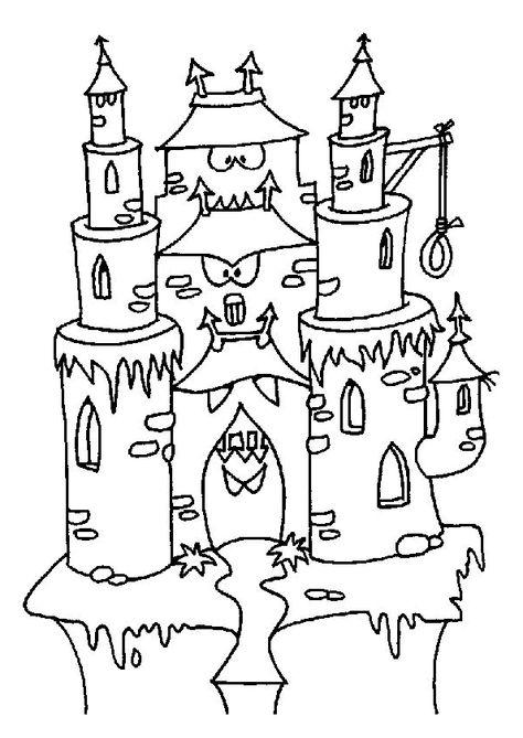 A Colorier Un Vieux Chateau Hante Coloriage Chateau Coloriage Halloween Coloriage A Colorier Un Vieux Chateau Hante Coloriage Chateau Coloriage Halloween Coloriage