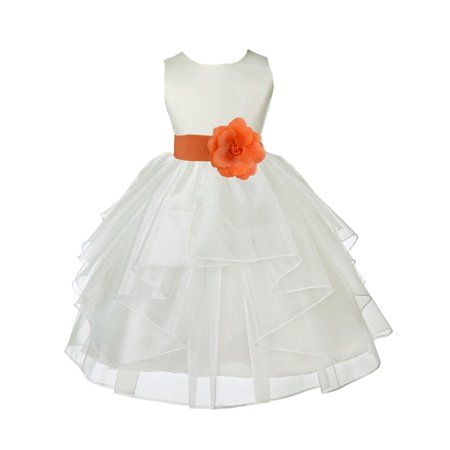 Flower Girl Dress Communion Pageant Wedding Easter Graduation Bridesmaid Holiday