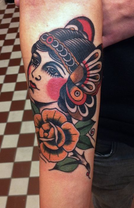 #tattoo #ink #skin #color #colour | Skin color tattoos, Tattoos, Color