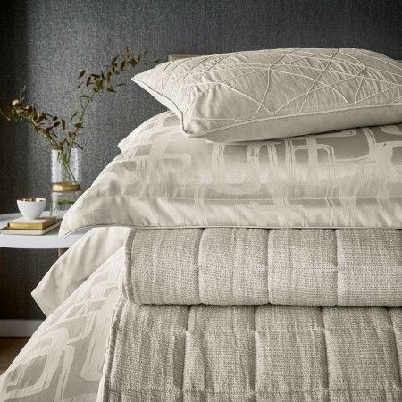 Harlequin Asuka Jacquard Bedding In harlequin, bed pillows
