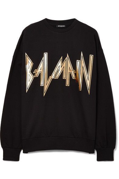 black and gold sweater