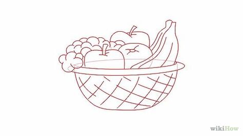draw a basket of fruit journal ideas journal and drawings