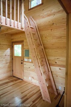 Ships Ladder For Loft I Like The Way The Railing Goes Higher Than