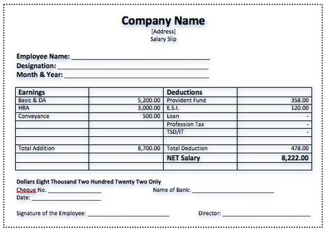 Minimalist Template of Weekly Attendance Sheet in Excel for - free payslip template south africa Minimalist Template of Weekly Attendance Sheet in Excel for - free payslip template south africa