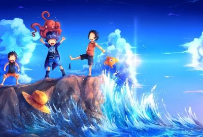 One Piece 海で遊ぶ三人の壁紙 エース ワンピース ルフィエース 海賊 One Piece 海で遊ぶ三人の壁紙 エース ワンピース ルフィエース 海賊