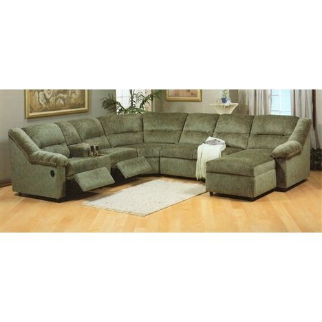 Excalibur 5 Pc Custom Upholstered Motion Sectional Sofa With Chaise Lounge On Right Side And 2 Recliner Rustic Living Room Furniture Sectional Sofa With Chaise Lounge, Sofa With 2 Recliners And Chaise Longue