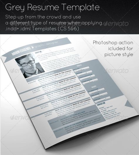 Grey Resume Template Template, Grey and Print templates - different resume templates Grey Resume Template Template, Grey and Print templates - different resume templates