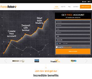 forex trading robot plus investește în criptomonede diferite