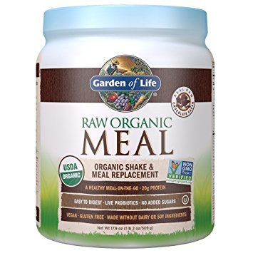 Amazon Com Garden Of Life Meal Replacement Organic Raw Plant Based Protein Powder Plant Based Protein Powder Plant Based Protein Nutritional Yeast Recipes