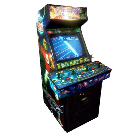 sport station nba on nbc show time nfl blitz coin operated arcade blitz 99 arcade flyer