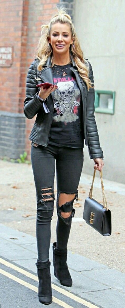 olivia attwood band tee outfits fashion tee outfit