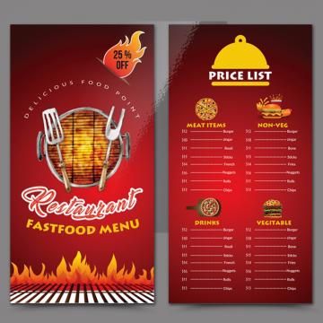Restaurantes Menu Modelo Food Fast Food Junk Churrasco Churrasco Pizza Hamburguer Refrigerante Restaurant Menu Template Menu Restaurant Menu Template