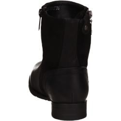 Braune Absatz Stiefeletten mit Schlangenmuster Details (36 Braune Absatz Stiefeletten mit Schlangenmuster Details (36