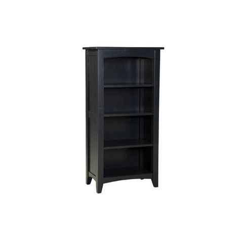 Storage Cabinet With 4 Shelves Home Organizer Glass Doors Wood Cherry Finish