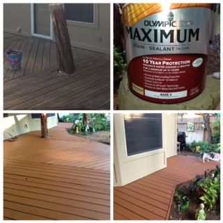 olympic solid color stain timberline | Lanai | Pinterest | Decking ... olympic solid color stain timberline | Lanai | Pinterest | Decking ...