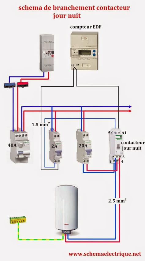 89 Idées De Electricite électricité Câblage électrique Schéma électrique