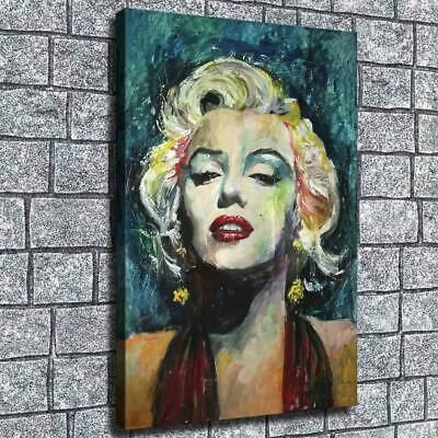 HD Canvas Print Paintings Marilyn Monroe Home Decor Wall Art Pictures 12/"x18/"