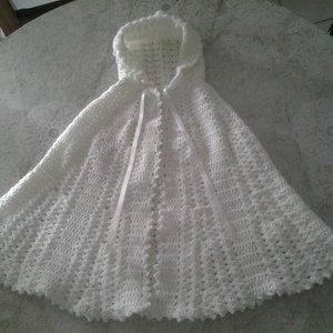 Cape Bebe Bapteme Mixte Un Grand Marche Cape Bebe Crochet Bebe Cape Cape Bebe Bapteme Mixte Un Grand Marche Cape Bebe Crochet Bebe Cape