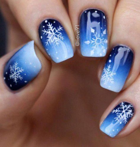20 Christmas Snowflake Acrylic Nail Art Designs Ideas Stickers 2015 Xmas Nails 10 Xmas Nails Christmas Nails Acrylic Christmas Nails