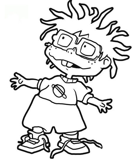 27 Rugrats Coloring Pages Ideas | Buku Mewarnai, Sketsa, Warna