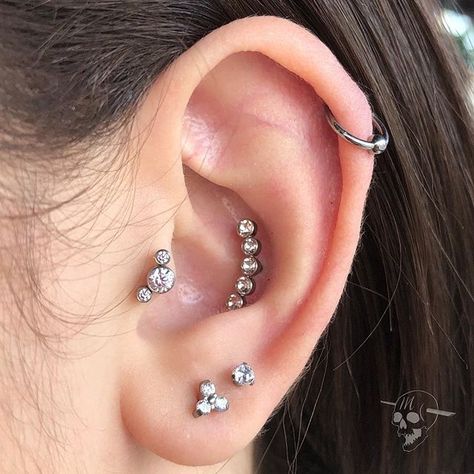 Piercing helix cuidados