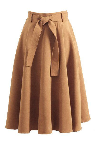 Retro High Waist Bow Belt A-Line Skirt | Skirt fashion, Skirt Retro High Waist Bow Belt A-Line Skirt | Skirt fashion, Skirt