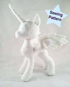 Alicorn Pony Princess Plushie Pattern
