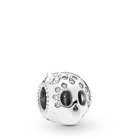 Sparkling Skull Charm | Silver Charms in 2021 | Sterling silver ... Sparkling Skull Charm | Silver Charms in 2021 | Sterling silver ...