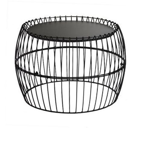 Table Basse Filaire Noire