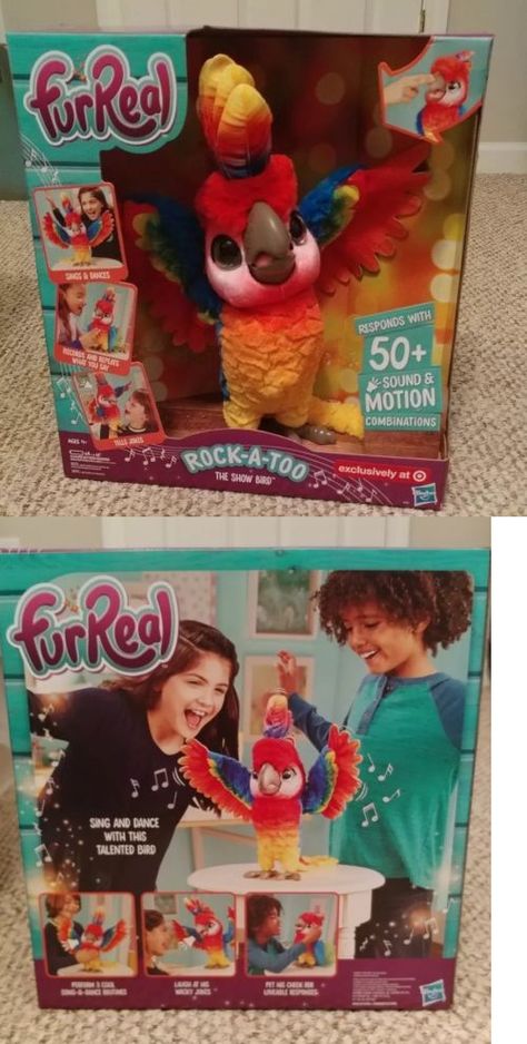 FurReal Friends Rock a Too The Show Bird Multicolore FurReal Friends Rock a Too The Show Bird Multicolore