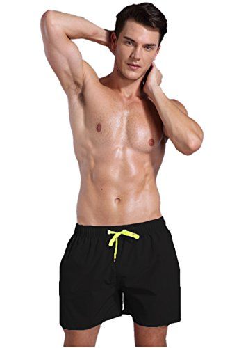 NWT Mens Black Quick-dry Boardshorts Beachshorts Swim Trunks Surf Board Shorts NWT Mens Black Quick-dry Boardshorts Beachshorts Swim Trunks Surf Board Shorts