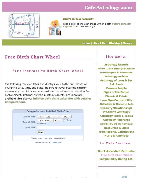 Interactive Astrology Chart Image Collections Free Charts References Free Reports Cafe Astrology Bclivin
