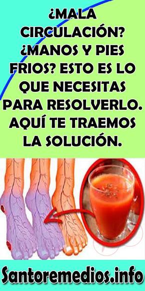 Te para la circulacion de los pies