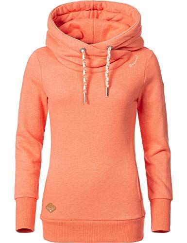 Ragwear Damen Kapuzenpullover Sweatshirt Gripy Bold Orange Ragwear Damen Kapuzenpullover Sweatshirt Gripy Bold Orange